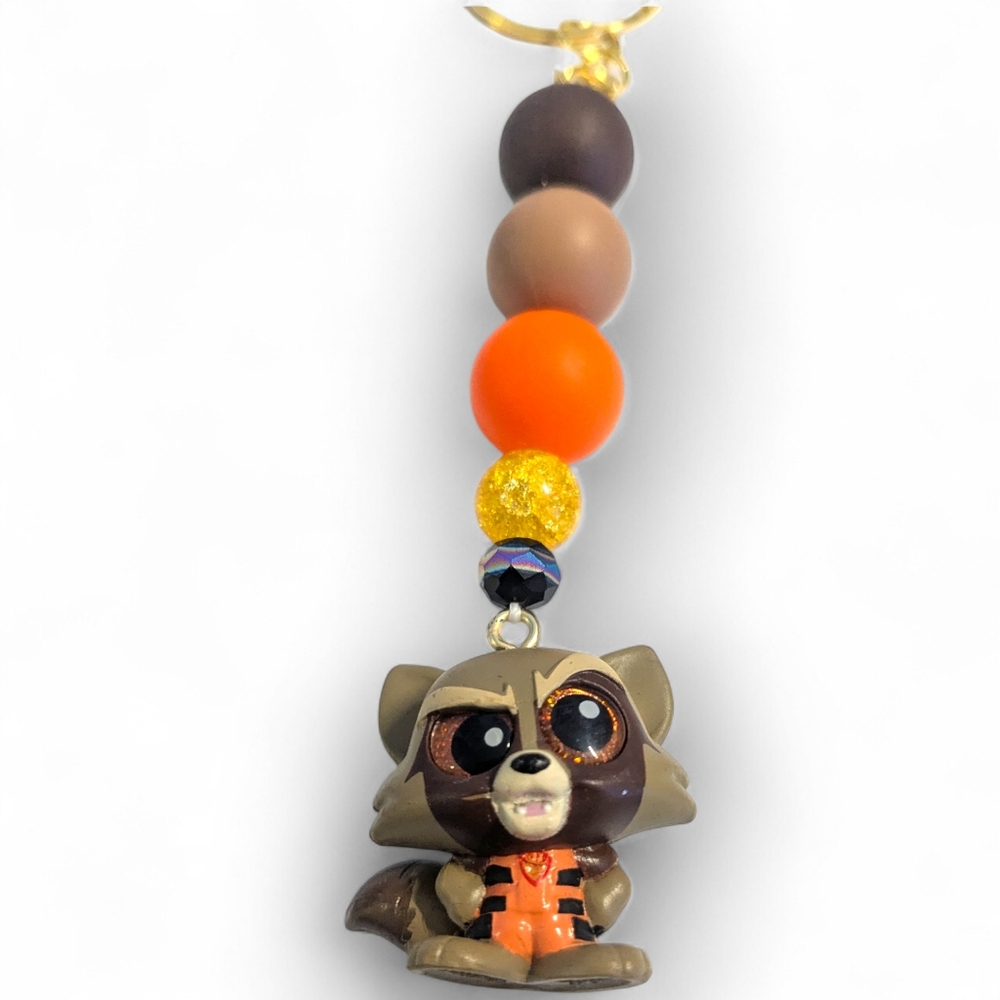 Handmade Rocket Keychain - Picture 3 of 4